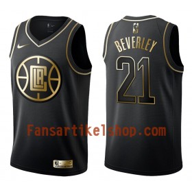 NBA Los Angeles Clippers Trikot Patrick Beverle 21 Nike Schwarz Golden Edition Swingman - Herren